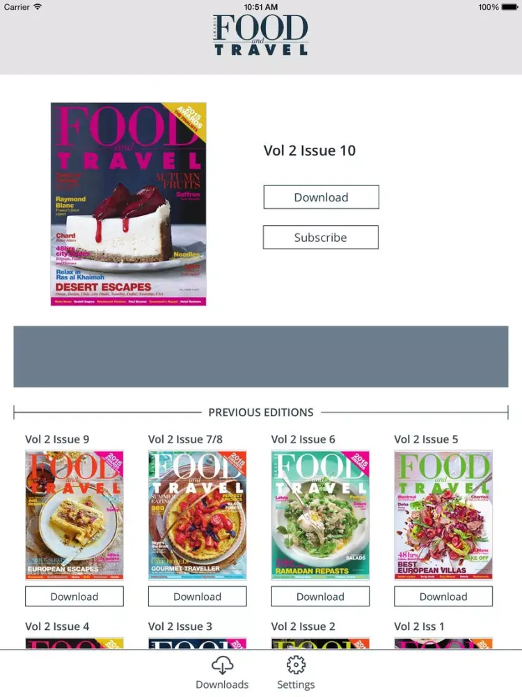Captures d'écran de Food & Travel Arabia iPad 