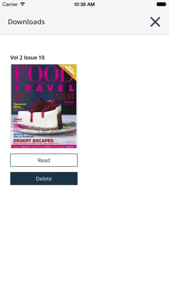 Captures d'écran de Food & Travel Arabia