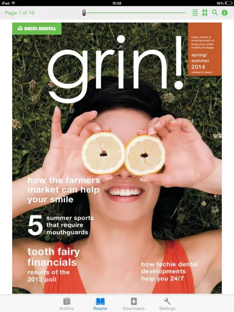 صور Grin Magazine iPad 