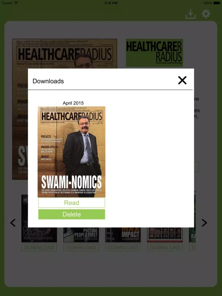 Healthcare Radius iPad  স্ক্রিনশট