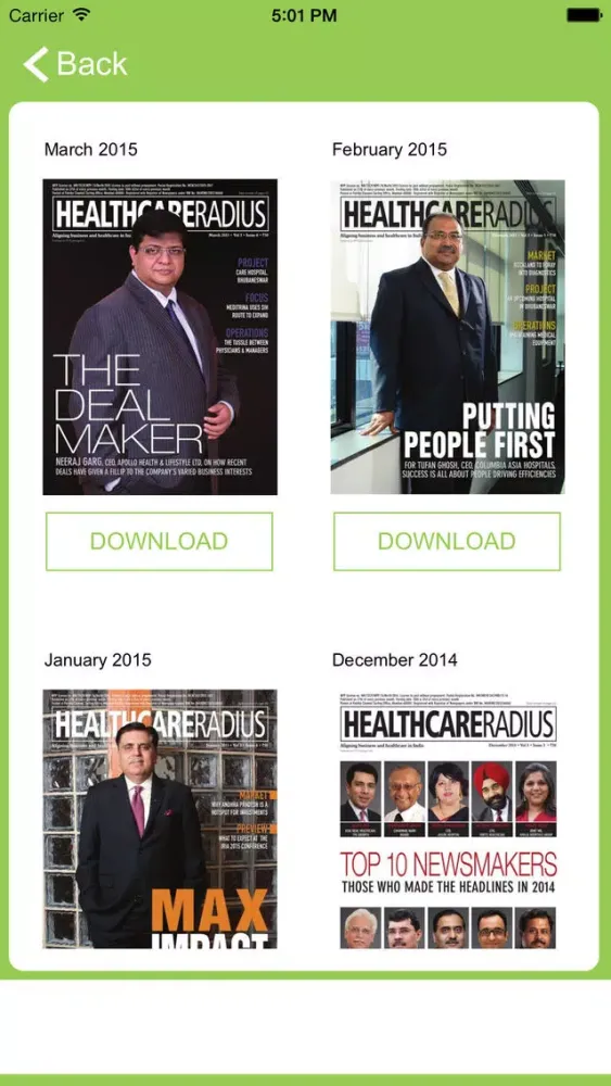 Healthcare Radius স্ক্রিনশট