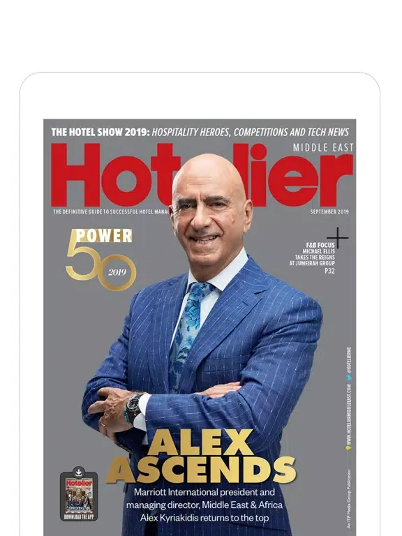 Hotelier Middle East iPad  Ekran Görüntüleri