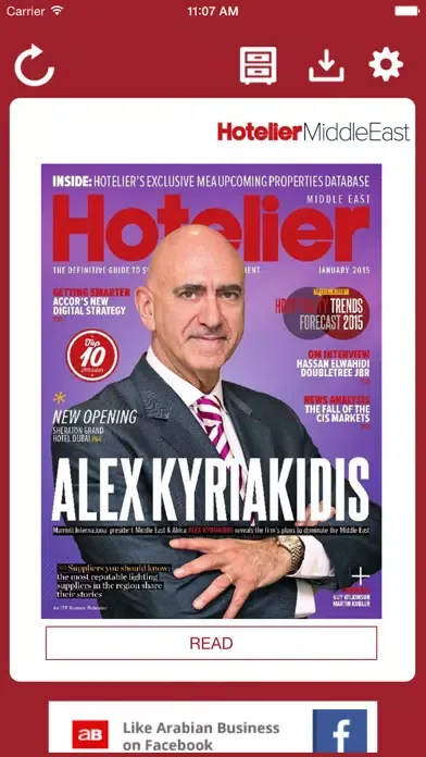 Hotelier Middle East Ekran Görüntüleri