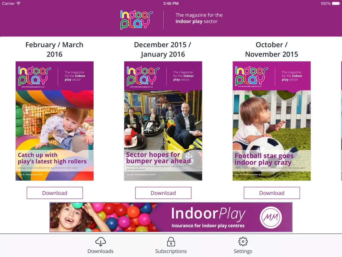 Zrzuty ekranu Indoor Play iPad 