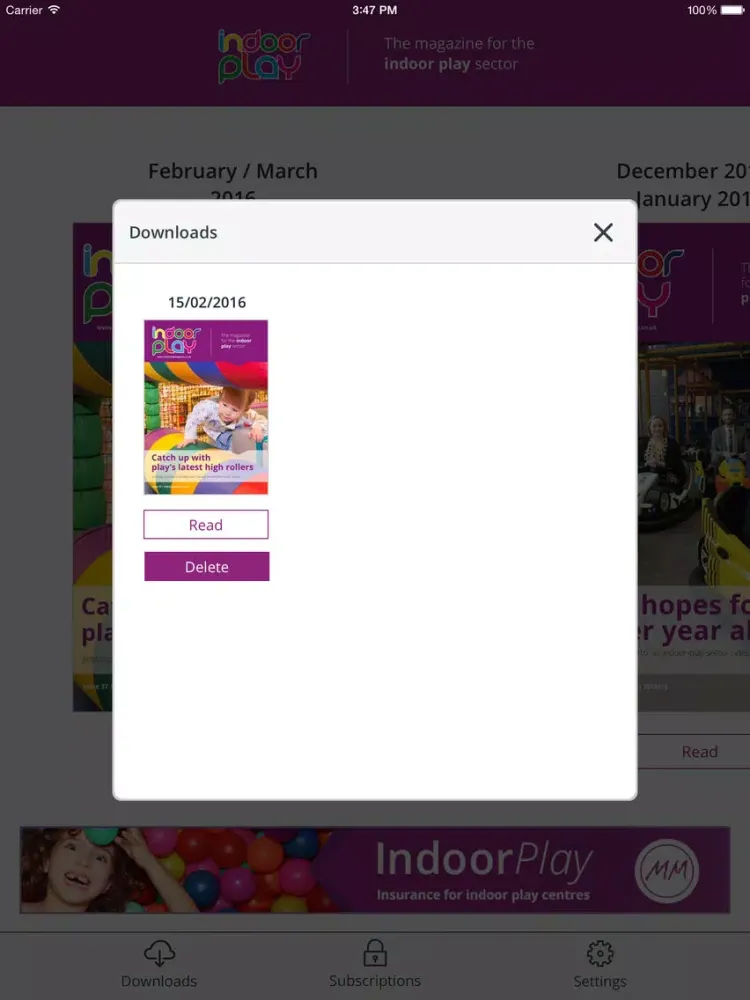 Zrzuty ekranu Indoor Play iPad 