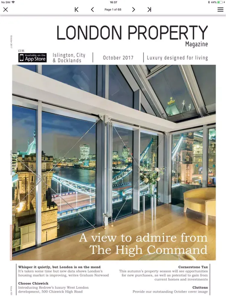 Zrzuty ekranu Islington City & Docklands iPad 