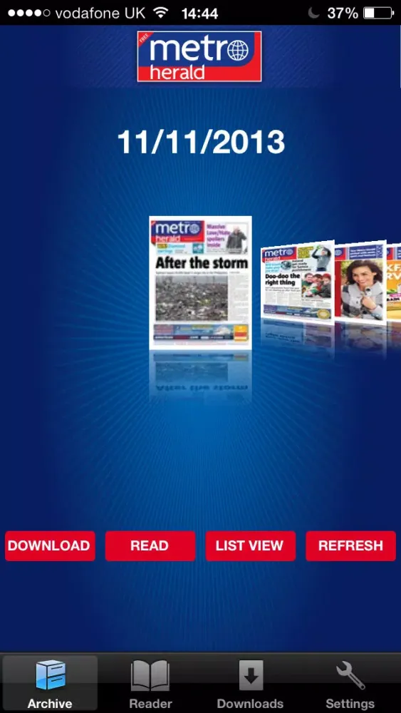 Metro Herald应用截图