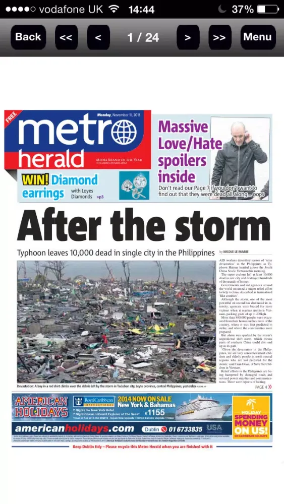 Metro Herald应用截图