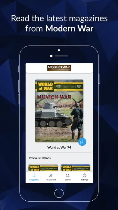 Captures d'écran de Modern War Magazine
