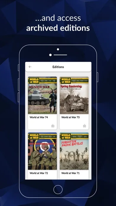 Captures d'écran de Modern War Magazine