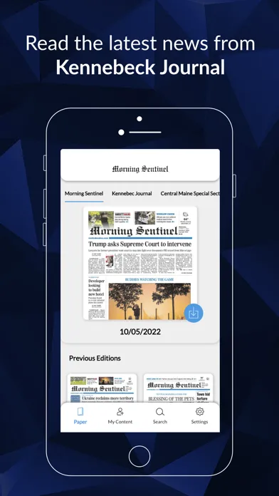 Morning Sentinel ePaper Screenshots