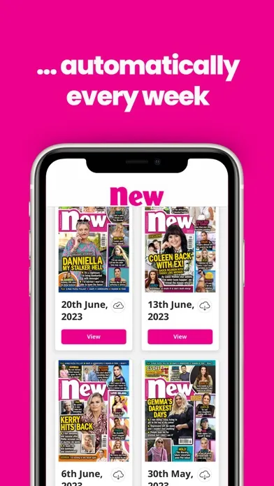 Zrzuty ekranu New! Magazine