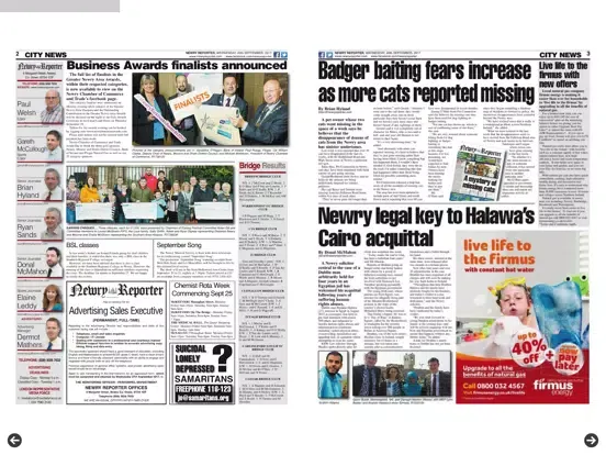 Screenshot di Newry Reporter iPad 