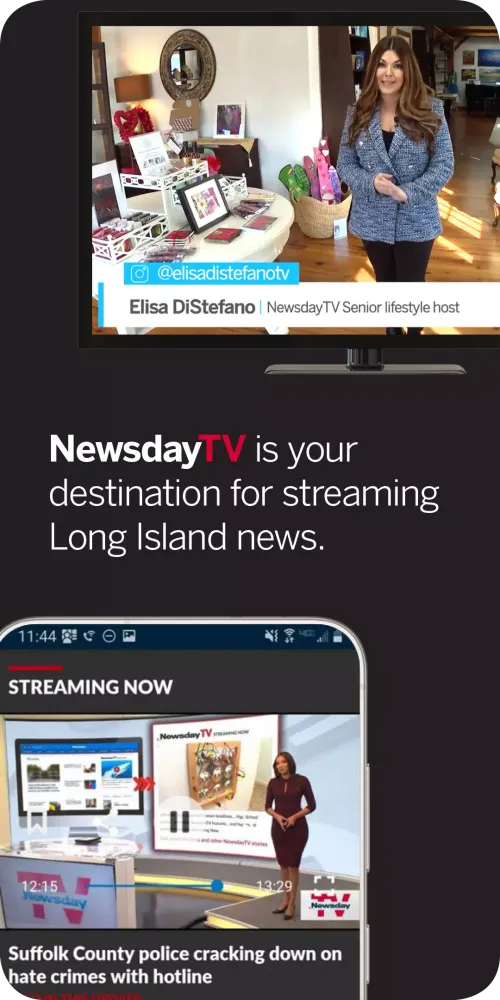 Screenshot di Newsday