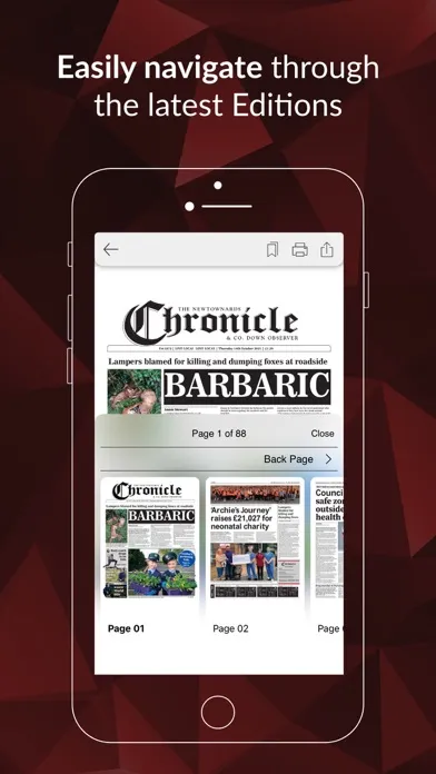 Newtownards Chronicle Screenshots
