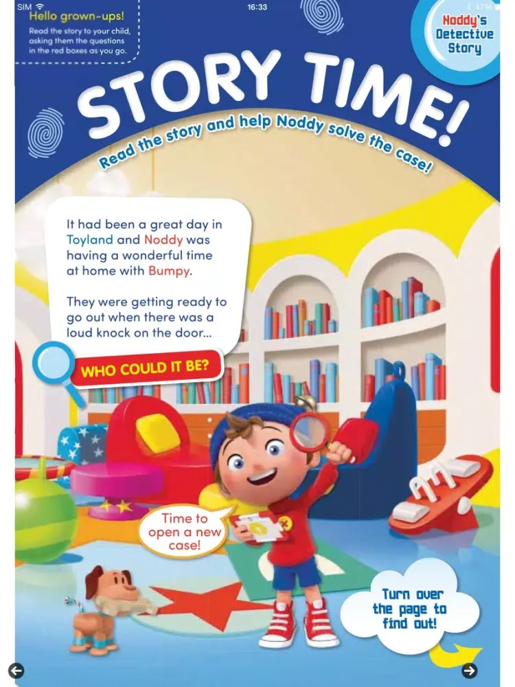 Noddy Magazine iPad  Ekran Görüntüleri