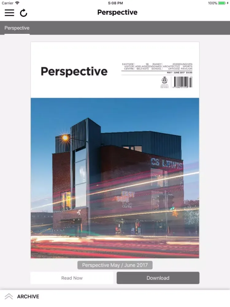 The Perspective Magazine iPad 應用截圖