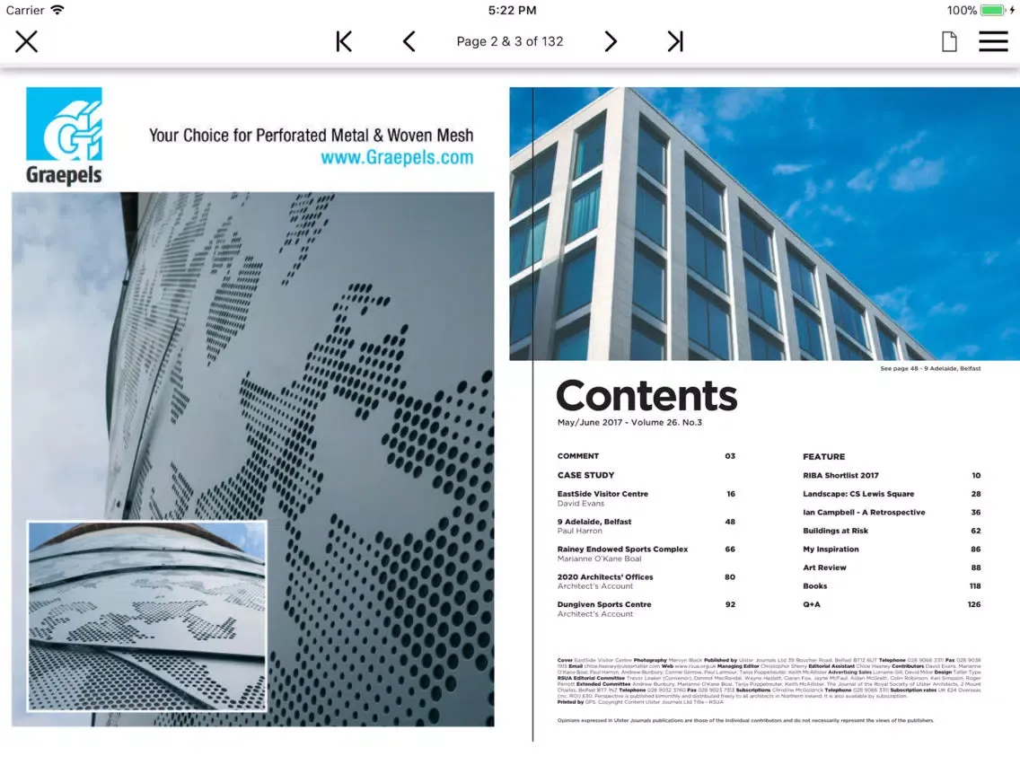 The Perspective Magazine iPad 應用截圖