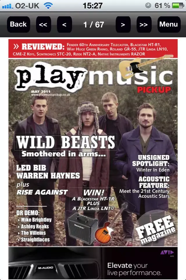 Playmusic Magazine Screenshots