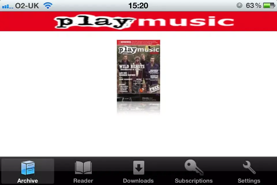 Playmusic Magazine Screenshots