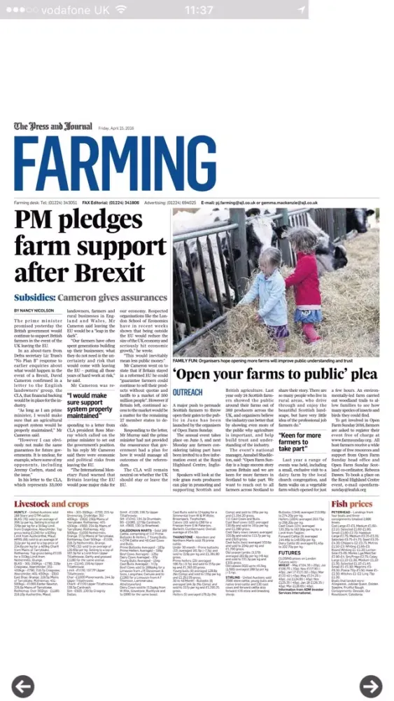 Captures d'écran de Press And Journal Moray
