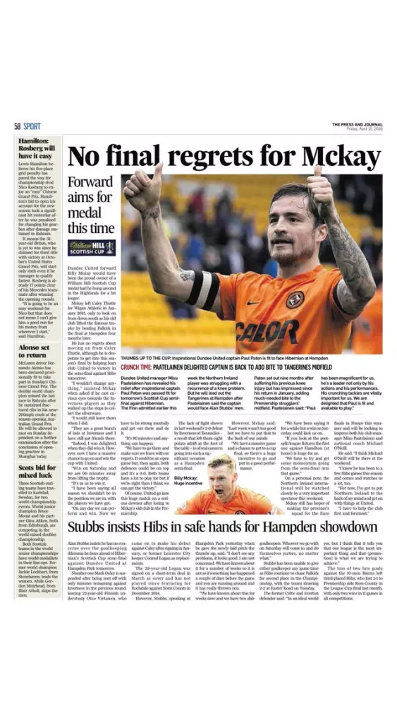 Captures d'écran de Press And Journal Moray