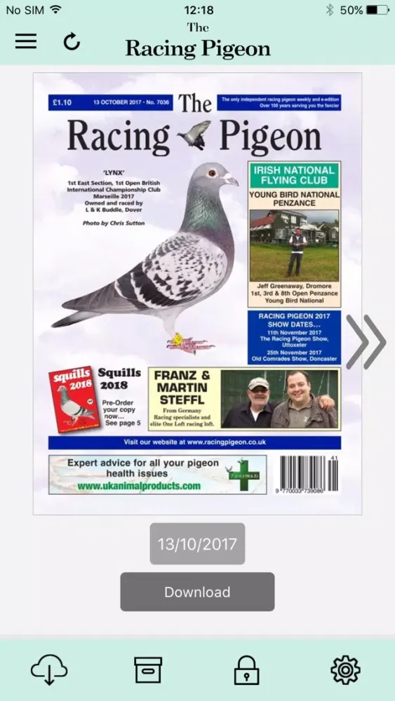Captures d'écran de The Racing Pigeon