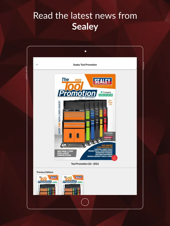 Sealey Group iPad  スクリーンショット