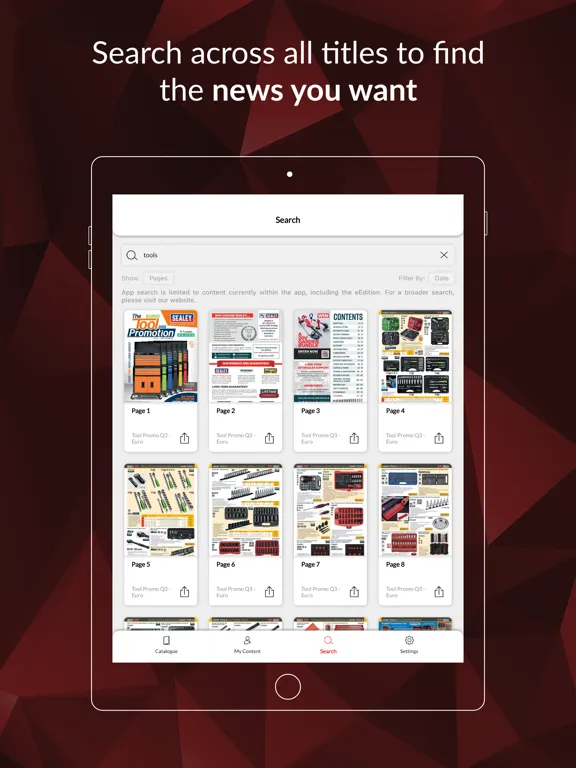 Sealey Group iPad  スクリーンショット