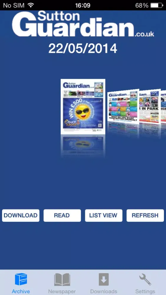 Sutton Guardian سکرین شاٹس