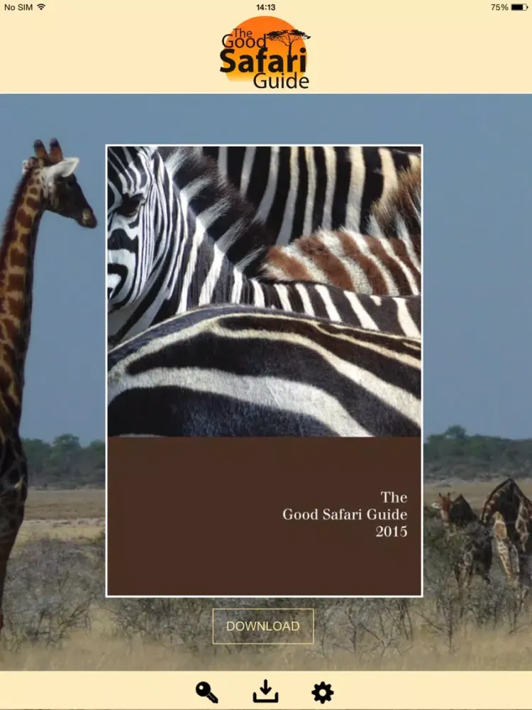 Good Safari Guide iPad 应用截图
