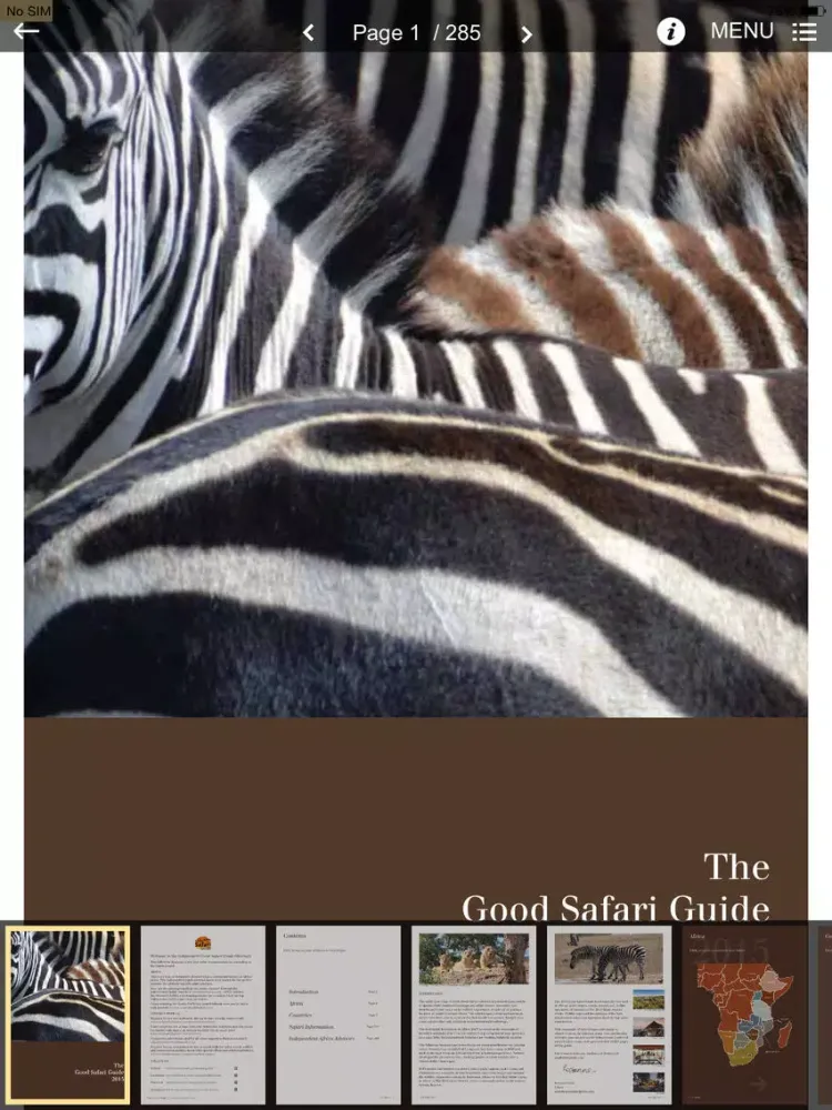 Good Safari Guide iPad 应用截图