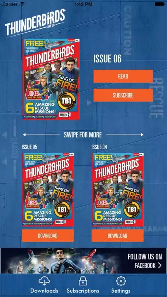 Thunderbirds Are Go Magazine Ekran Görüntüleri