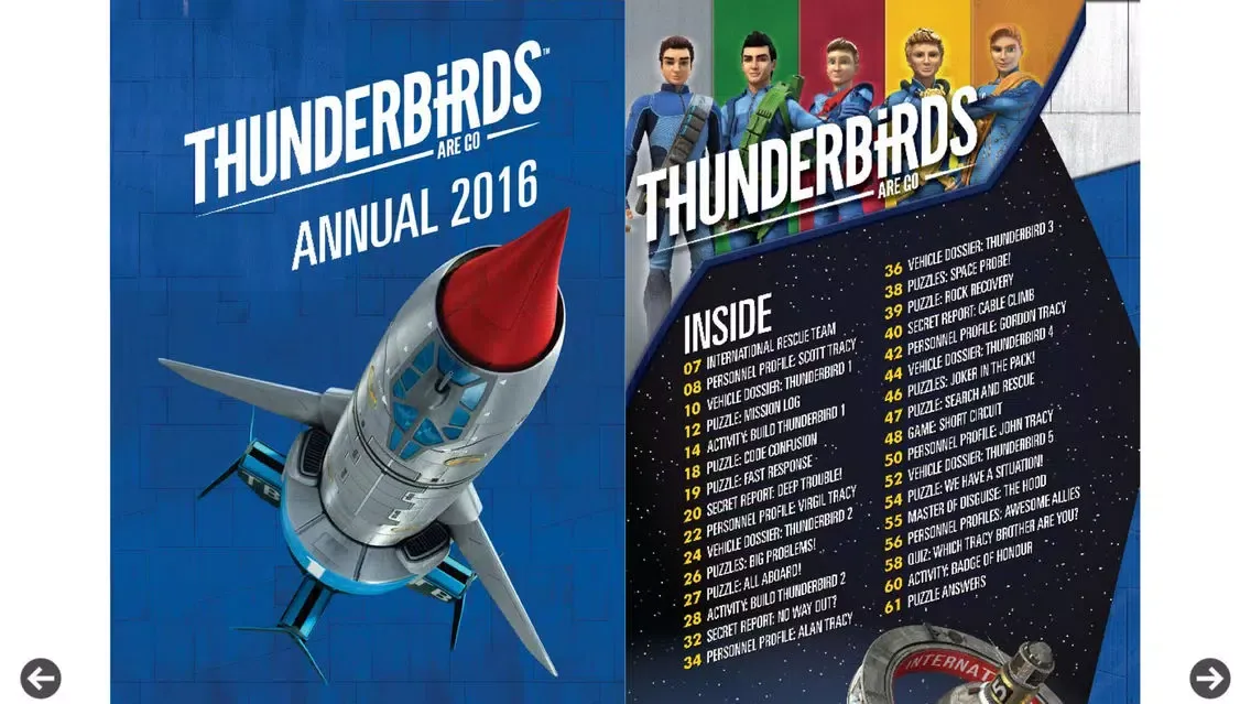 Thunderbirds Are Go Magazine Ekran Görüntüleri