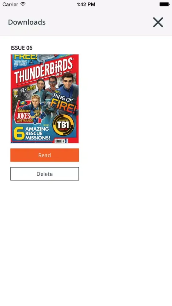 Thunderbirds Are Go Magazine Ekran Görüntüleri
