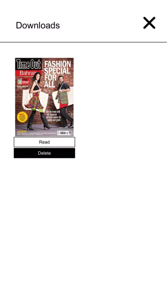 Time Out Bahrain Magazine Screenshots