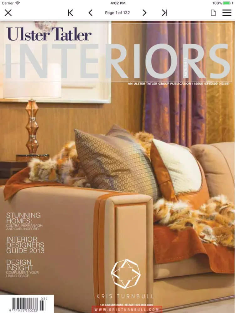 صور Ulster Tatler Interiors iPad 