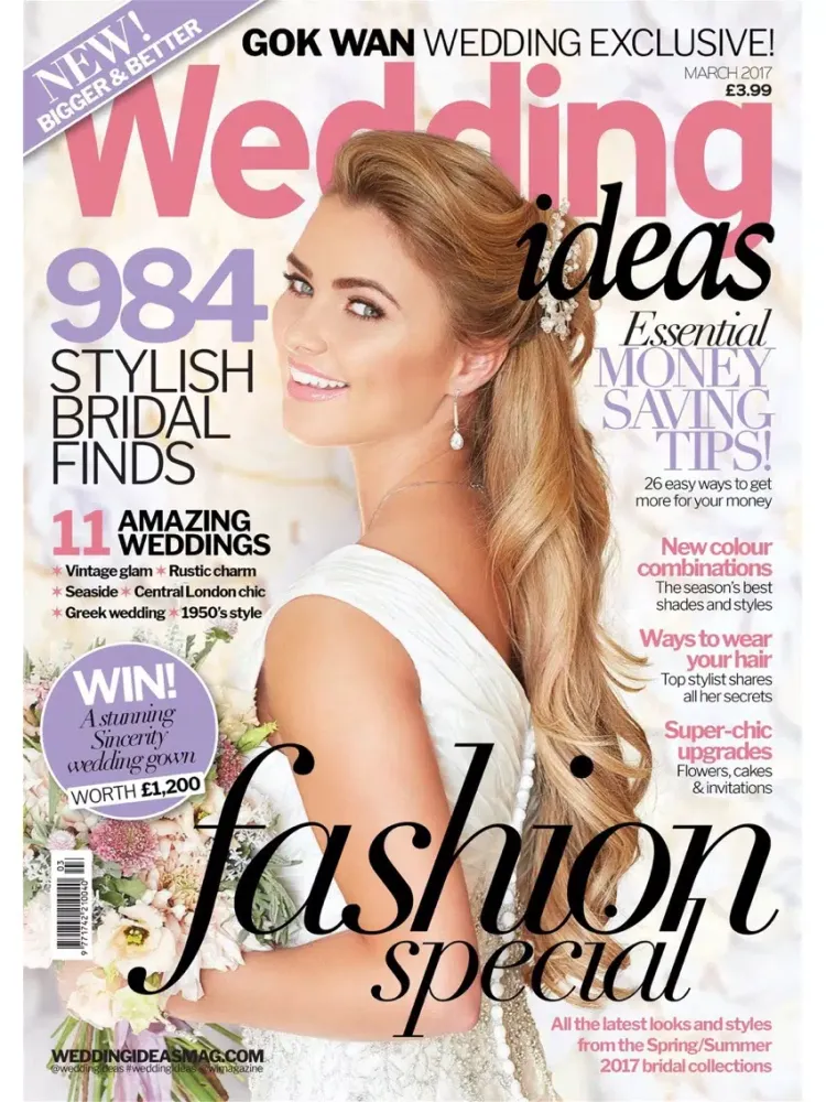 Tangkapan layar Wedding Ideas Magazine iPad 