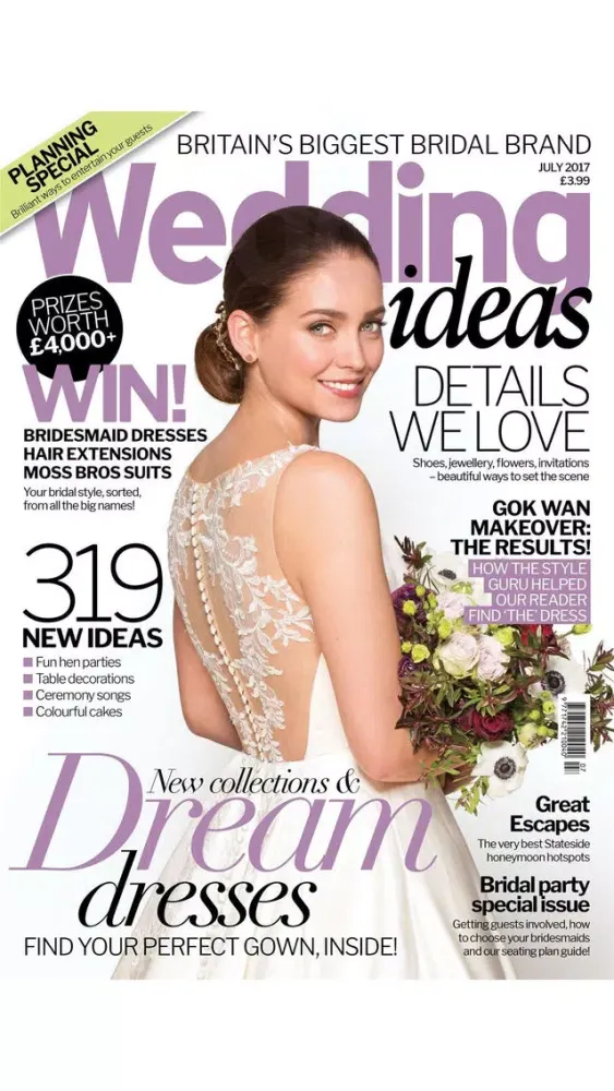 Tangkapan layar Wedding Ideas Magazine