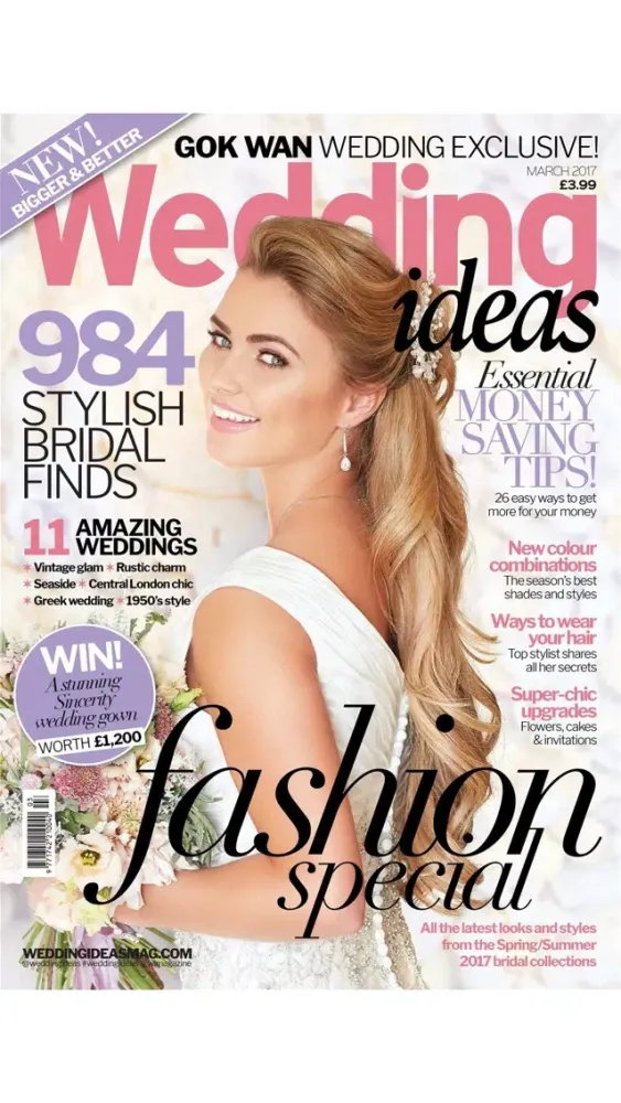 Tangkapan layar Wedding Ideas Magazine