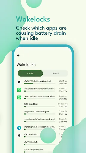 Tangkapan skrin Battery Guru: Battery Health