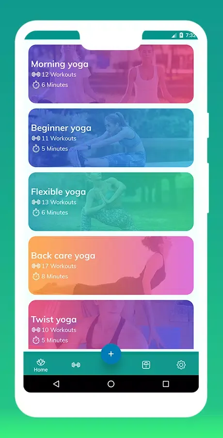 Zrzuty ekranu Yoga workout - personalized pl