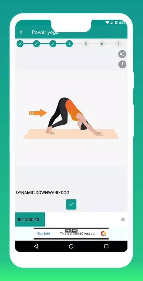 Zrzuty ekranu Yoga workout - personalized pl