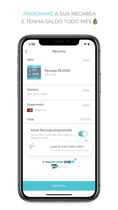 Captures d'écran de NMR Celular
