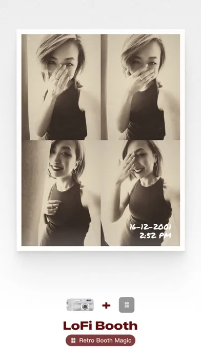 LoFi Cam: Film Digital Camera سکرین شاٹس