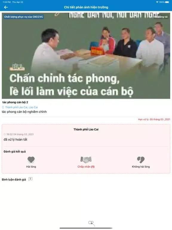Screenshot di Lào Cai - PAHT iPad 