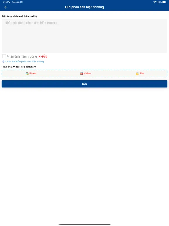 Hệ thống PATT Trật Tự Hưng Yên iPad  Screenshots