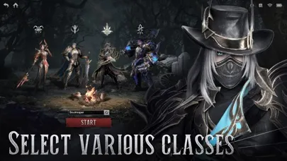 Capturas de tela do Darkness Saga Global