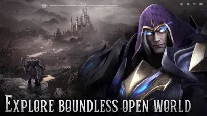 Capturas de tela do Darkness Saga Global