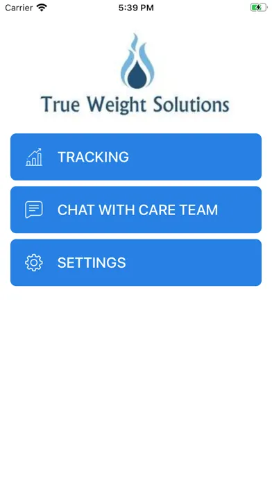 ภาพหน้าจอของ True Weight Solutions